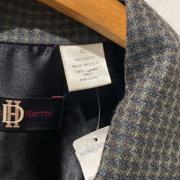 New with tags Devon Harris wool shirt - Picture 2 of 4